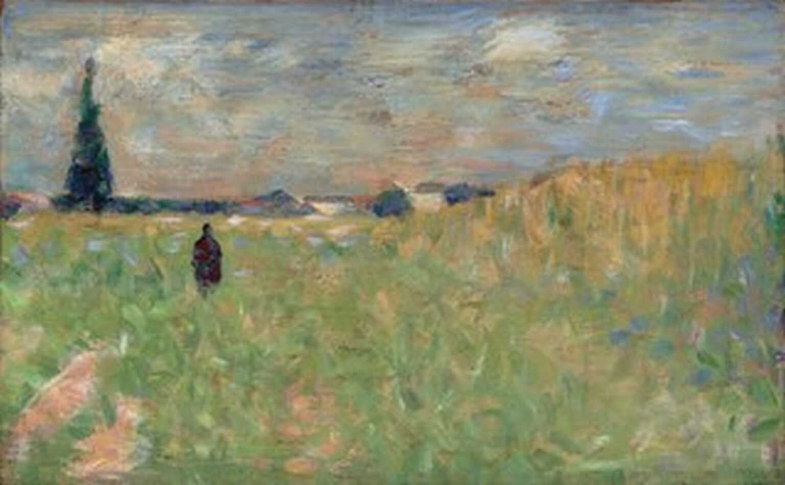 Seurat A Summer Landscape (1883)