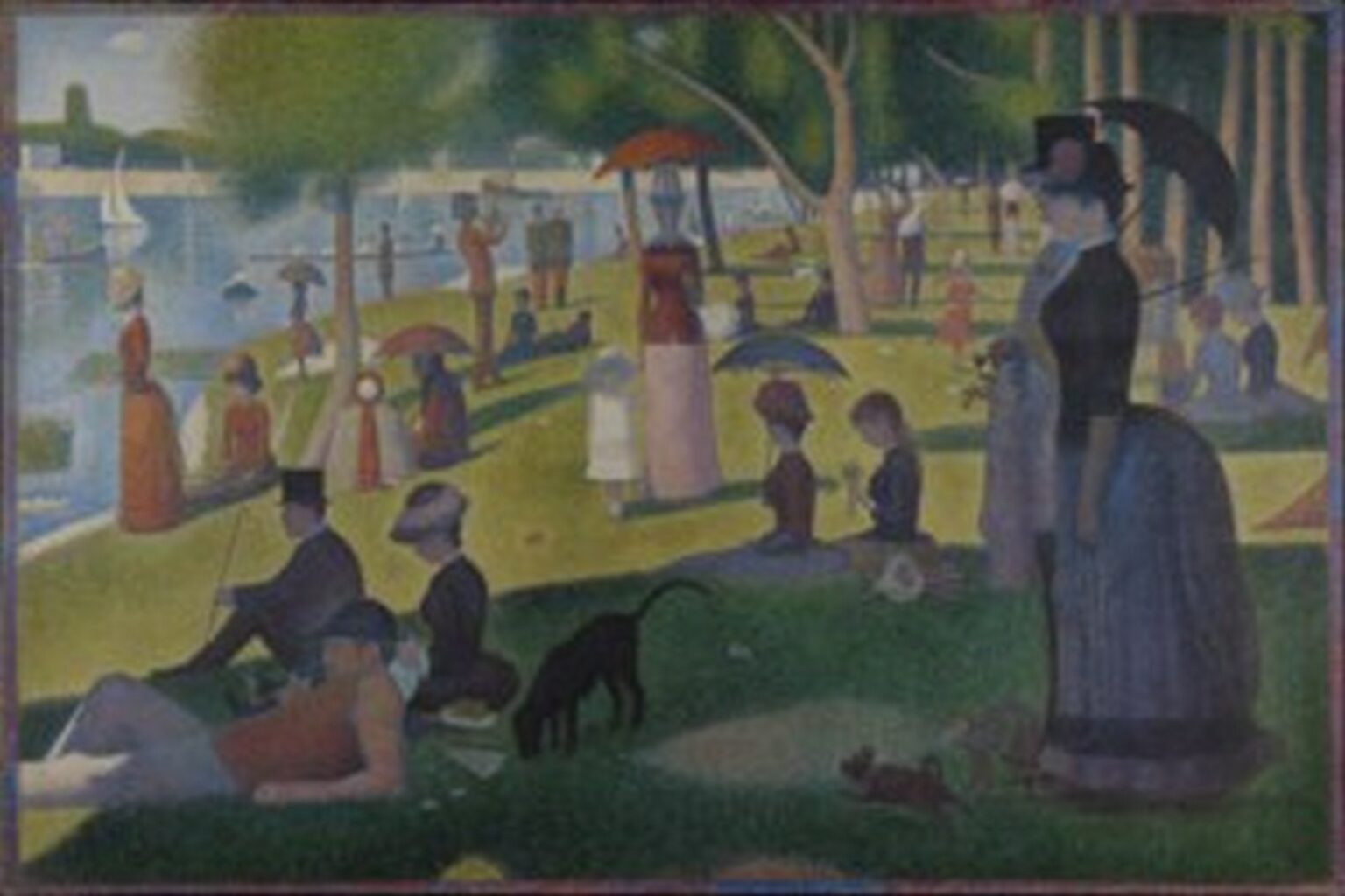 Seurat A Sunday Afternoon on the Island of La Grande Jatte (1884-86)