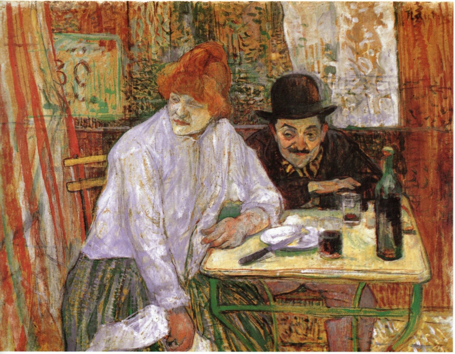 Toulouse-Lautrec À la Miè (1891)