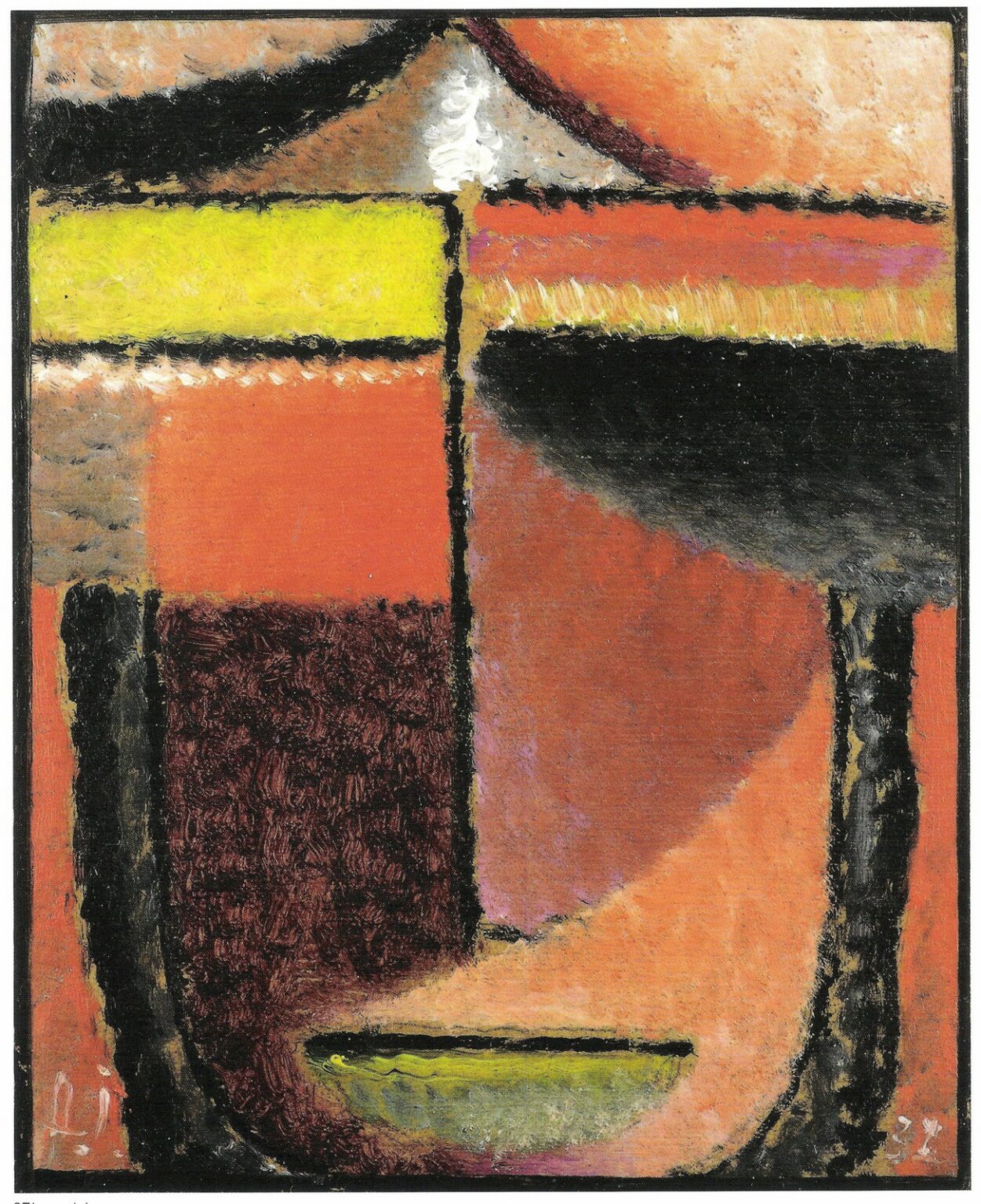 Jawlensky Abstrakter kopf (1932)