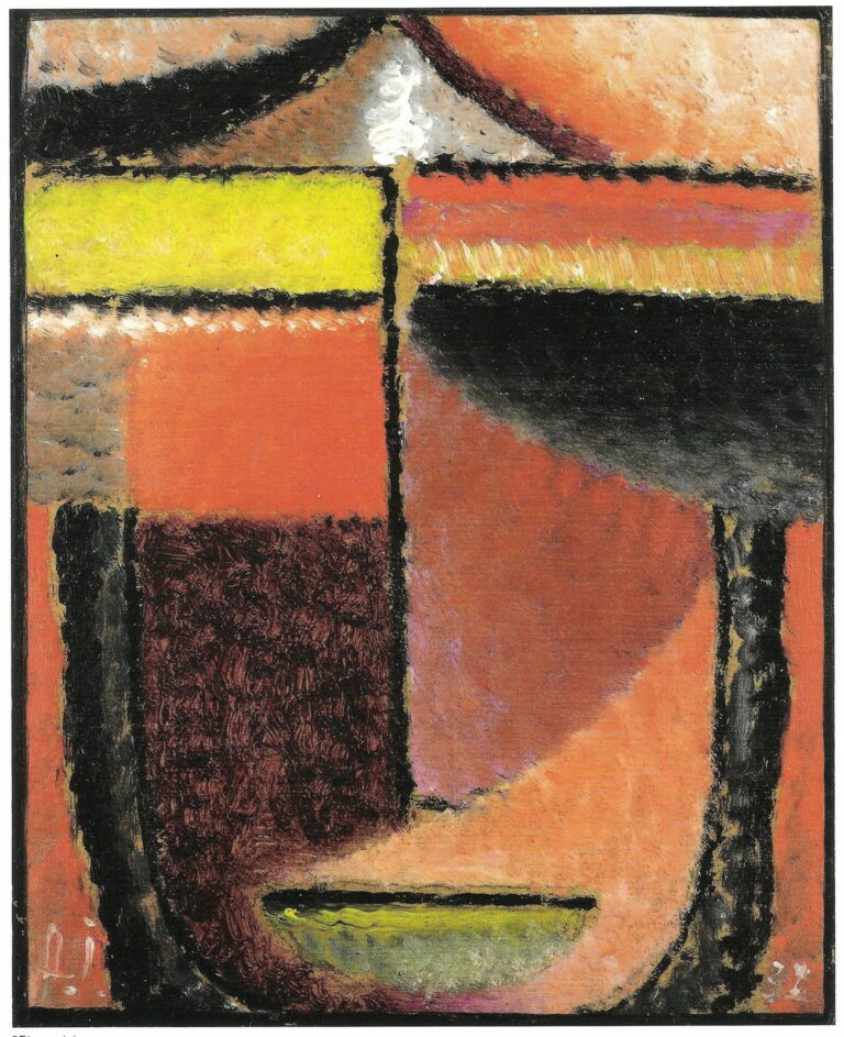 Jawlensky Abstrakter kopf (1932)