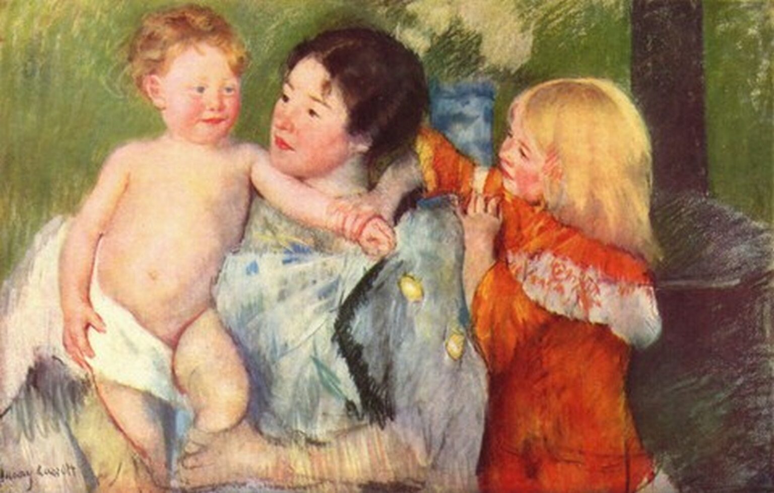 Cassatt After the Bath (1901)