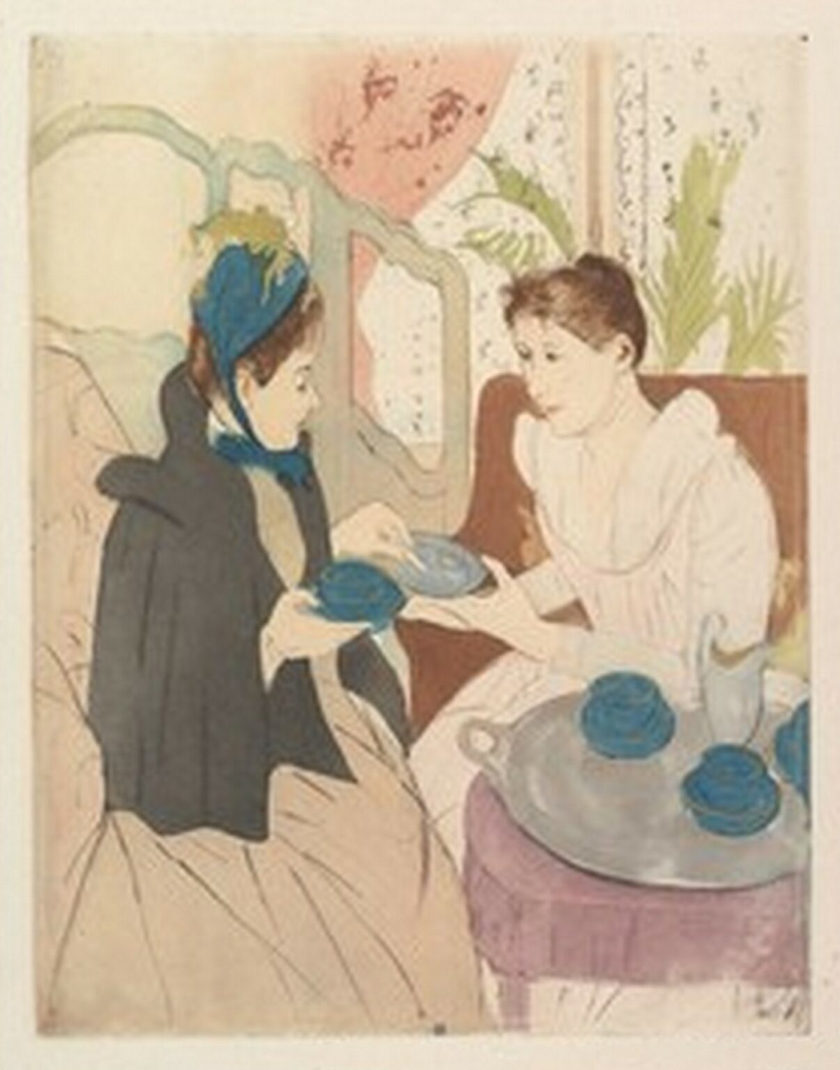 Cassatt Afternoon Tea Party (1890-91)