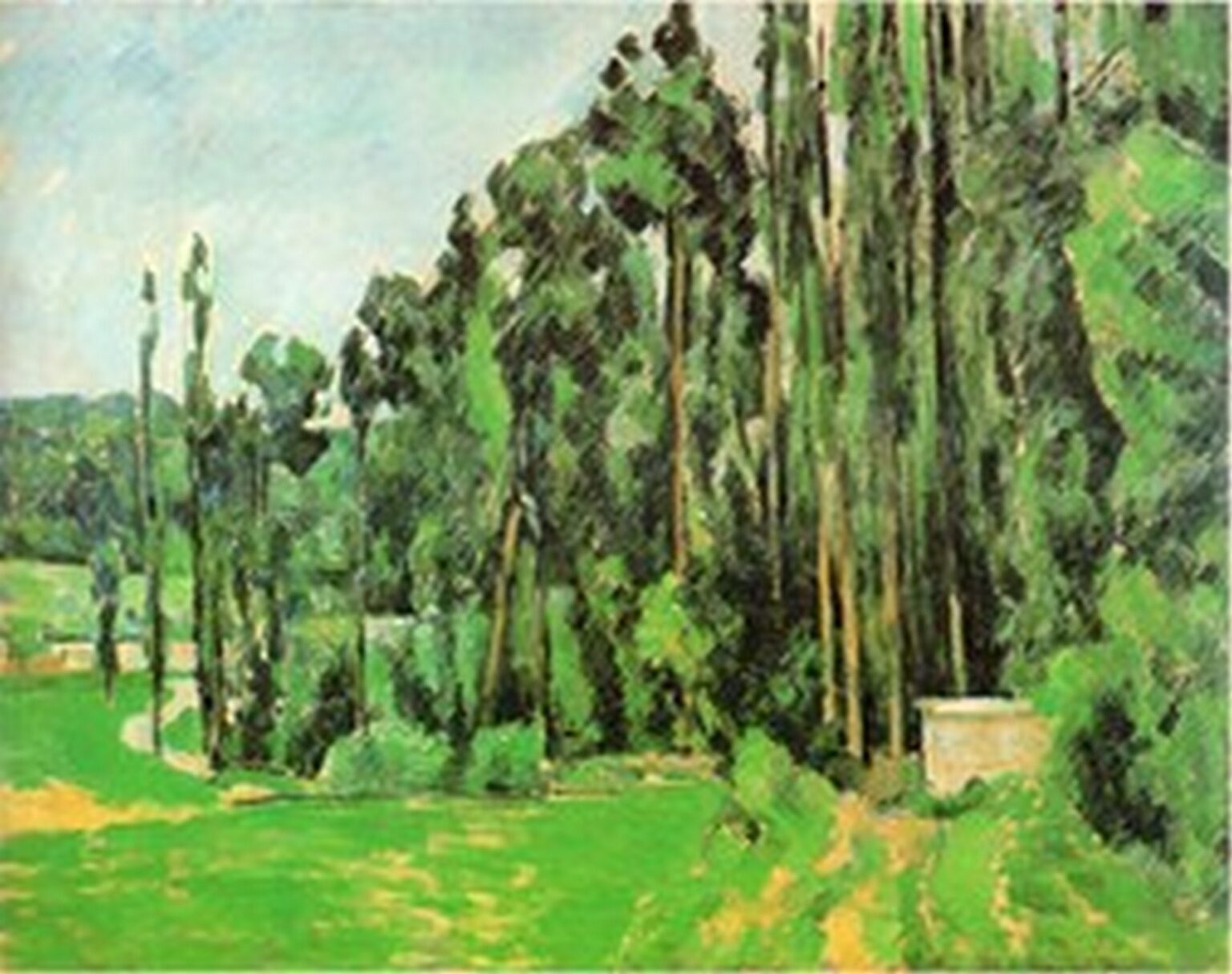 Cézanne Álamos (1879-82)