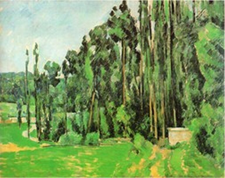 Cézanne Álamos (1879-82)