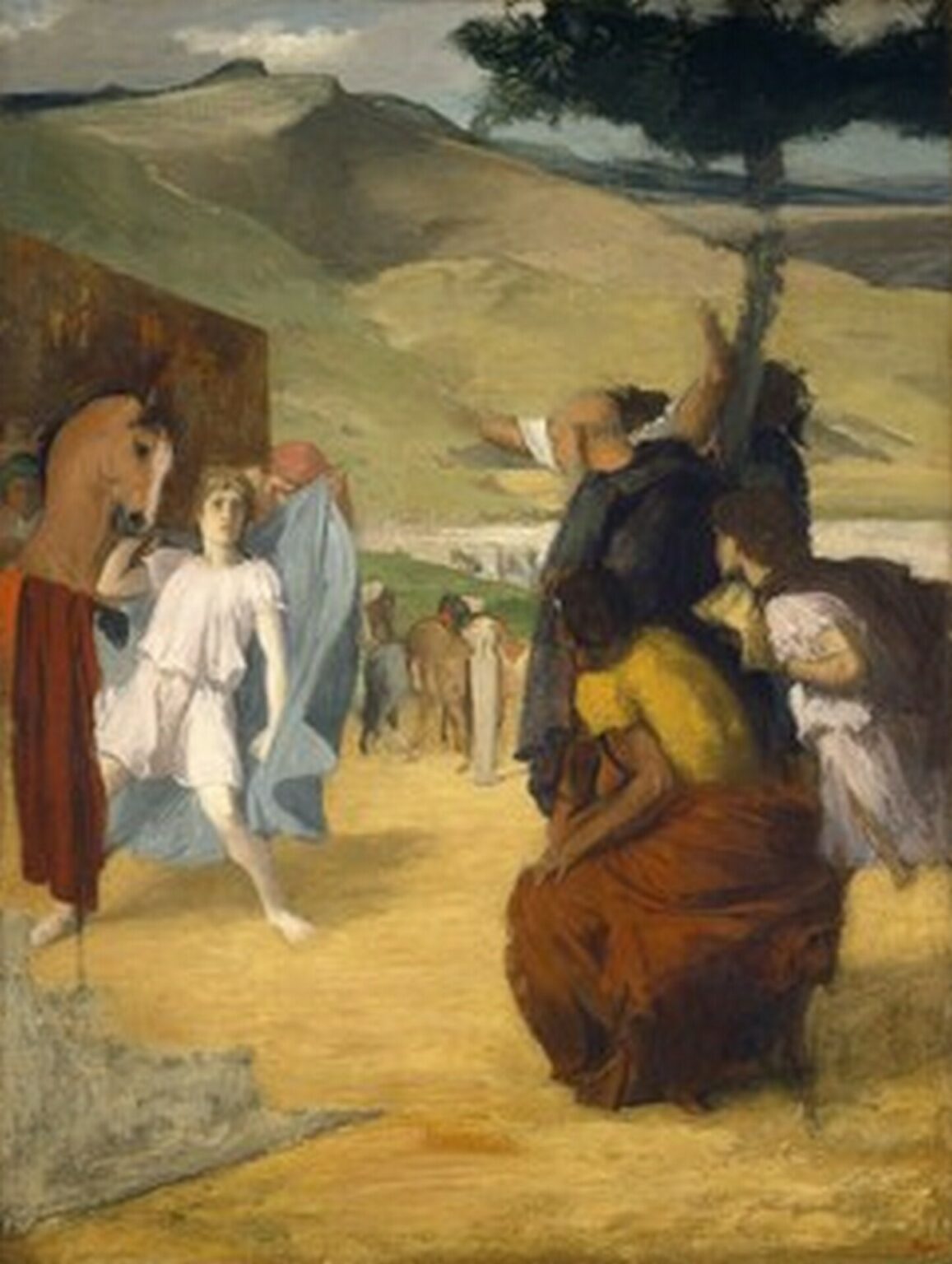 Degas Alexander and Bucephalus (1861-62)