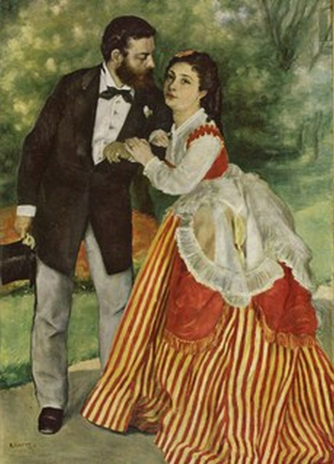 Renoir Alfred Sisley and his wife