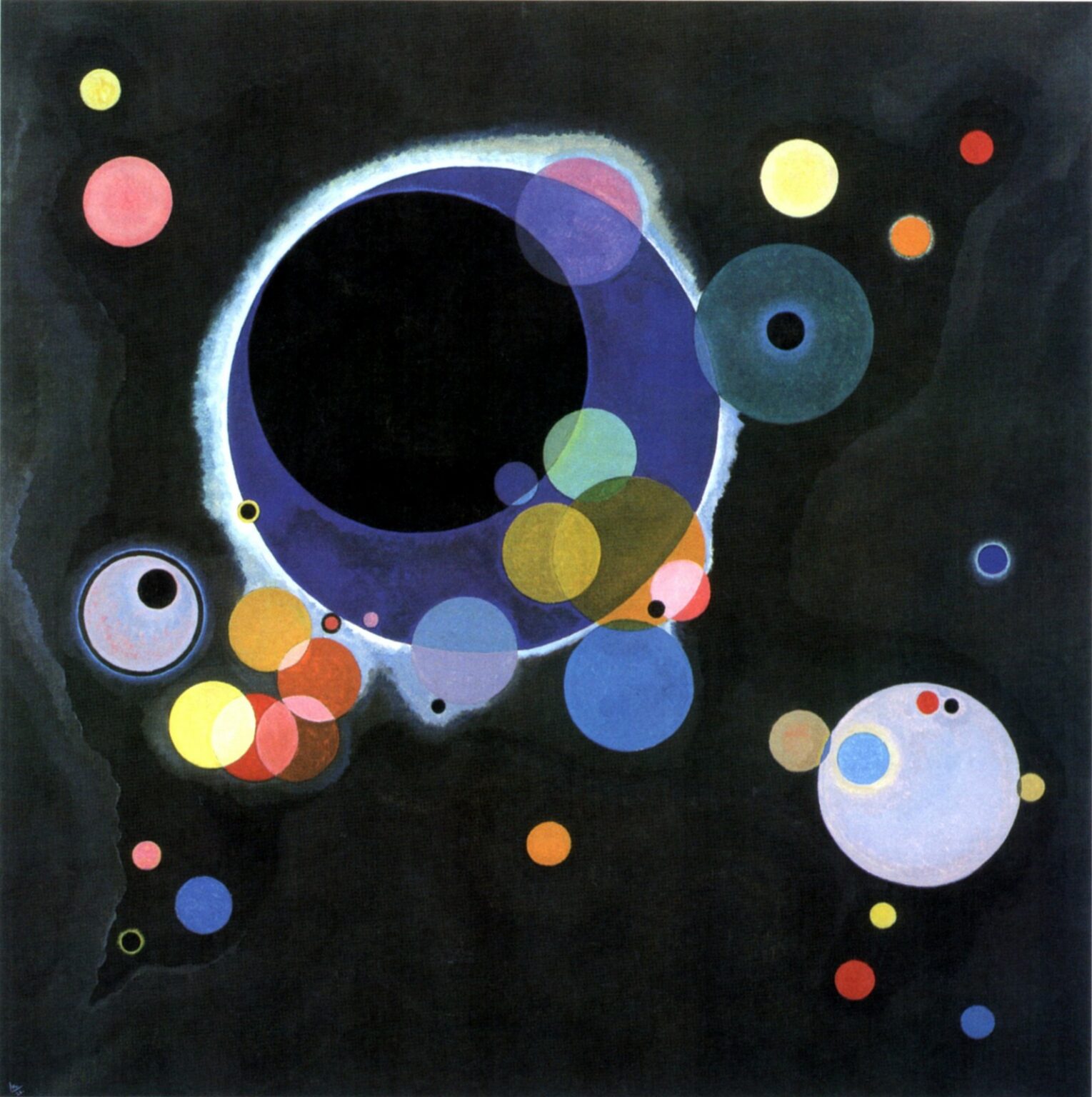 Kandinsky Algunos círculos (1926)