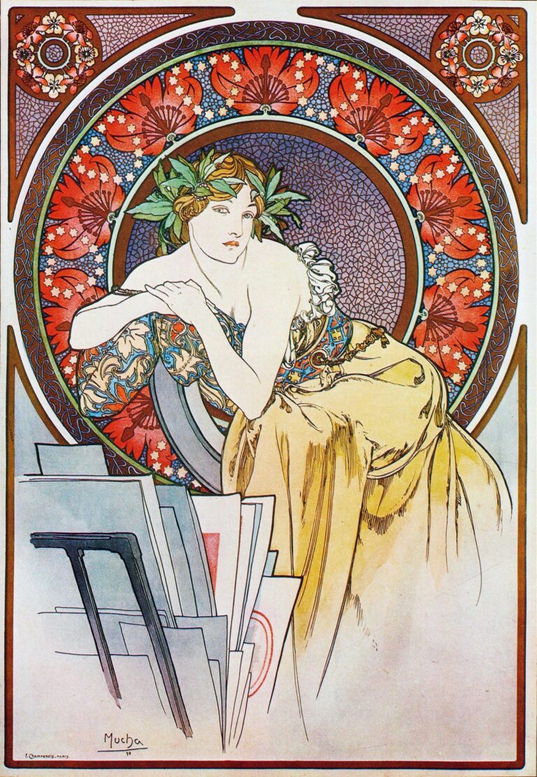 Mucha All the Works of Mucha (1898)