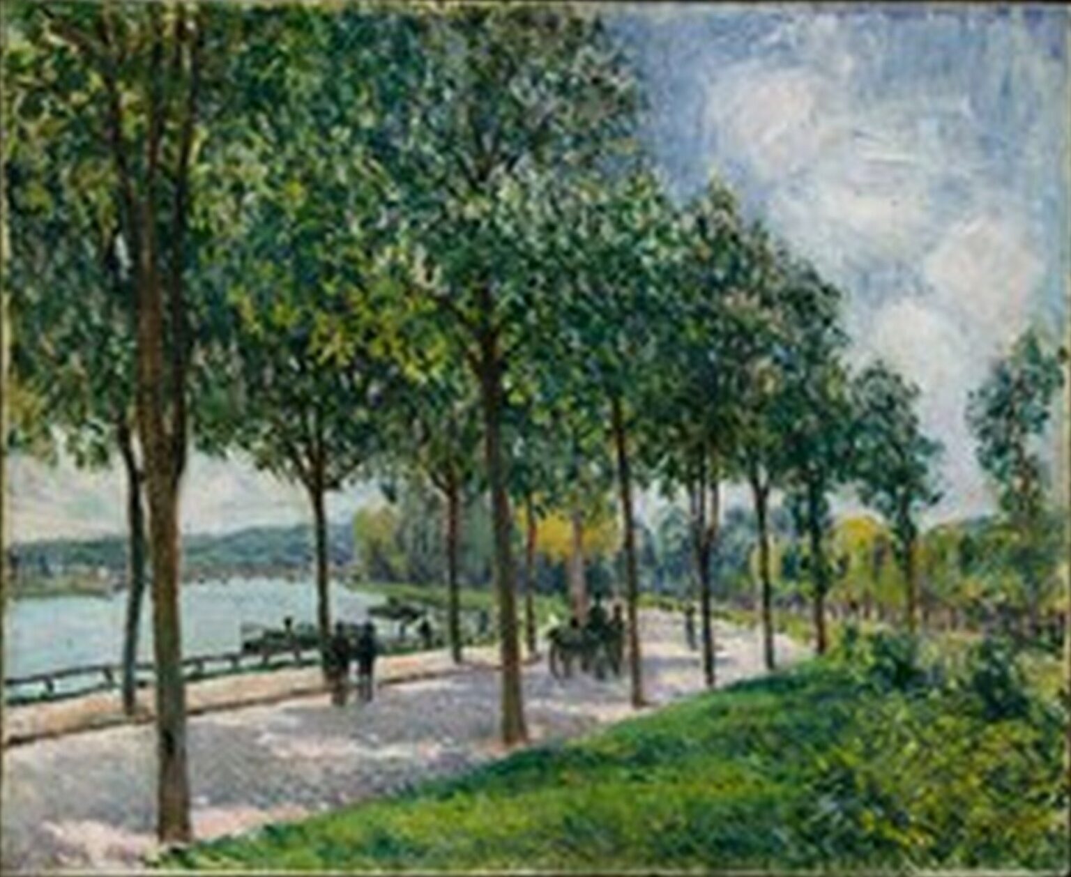 Sisley Allée of Chestnut Trees (1878)
