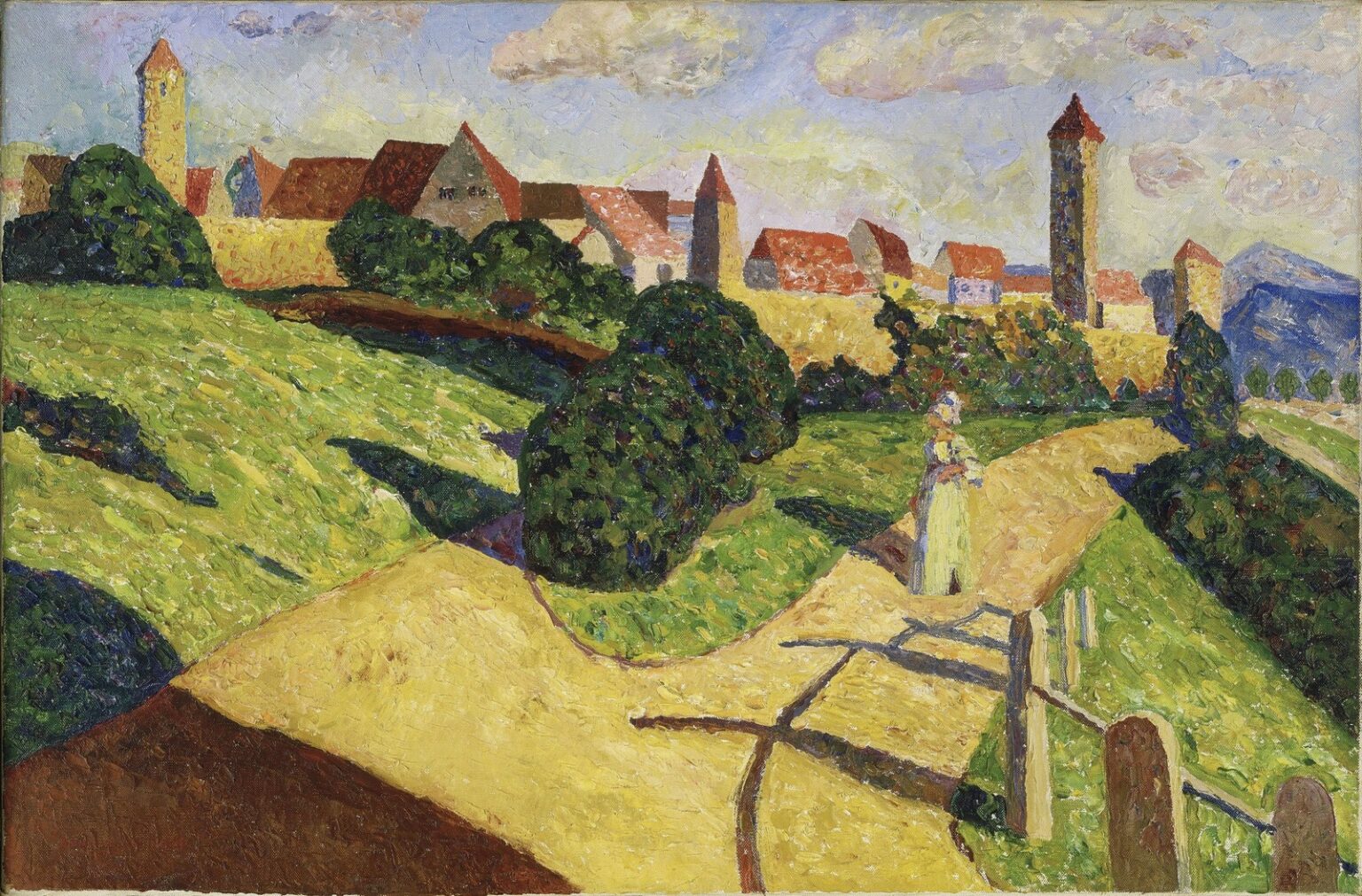 Kandinsky Alte Stadt II (1902)