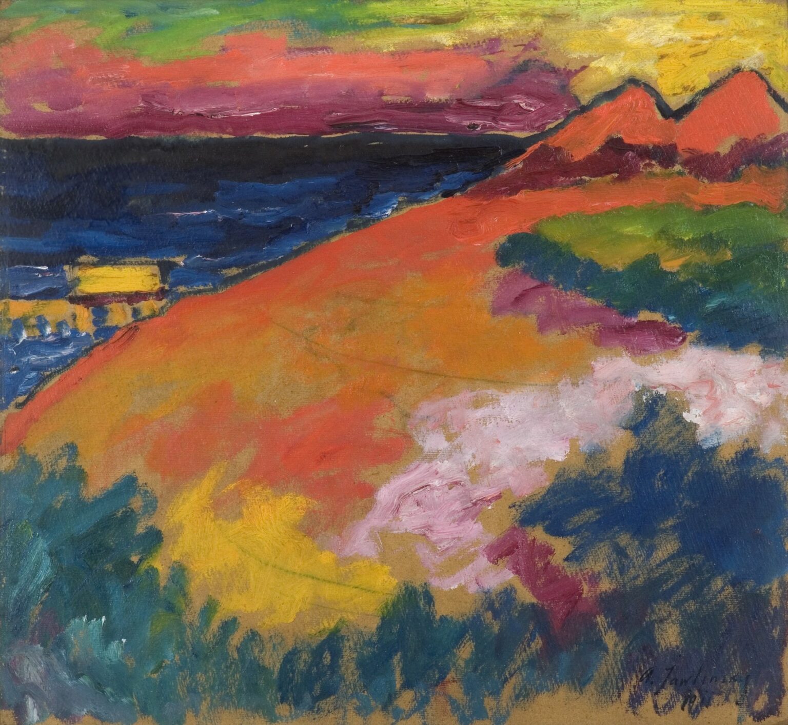 Jawlensky An der Ostsee (1911)