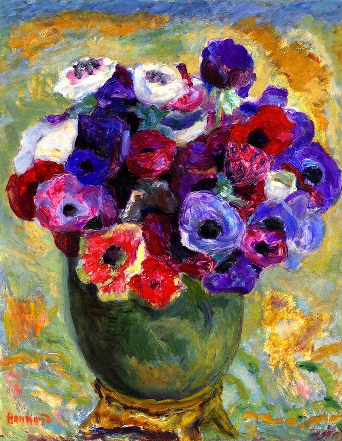 Bonnard Anemones (1917)