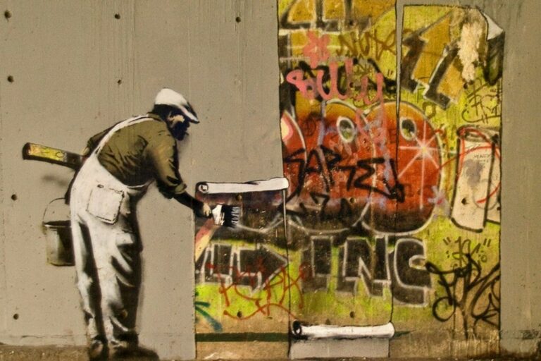 Banksy Another look at the graffiti