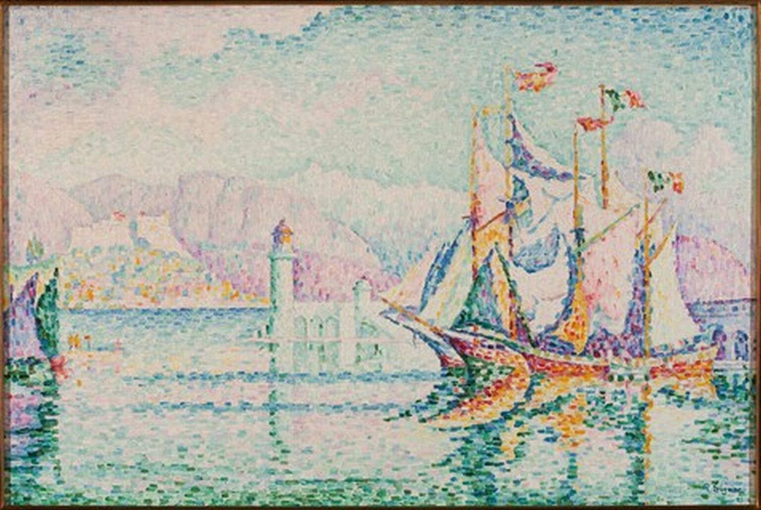 Signac Antibes, Ranek (1914)