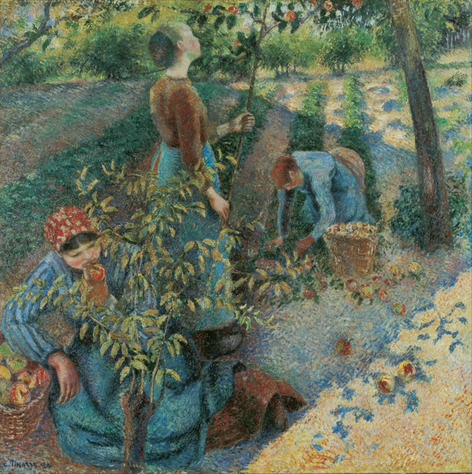 Pissarro Apple Picking