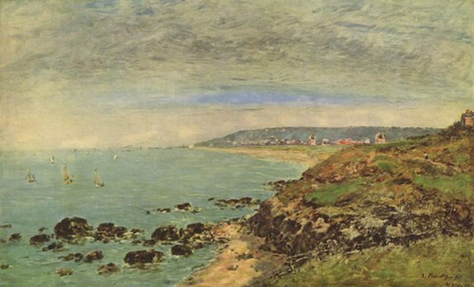 Boudin Atlantic coast near Benerville (1897)