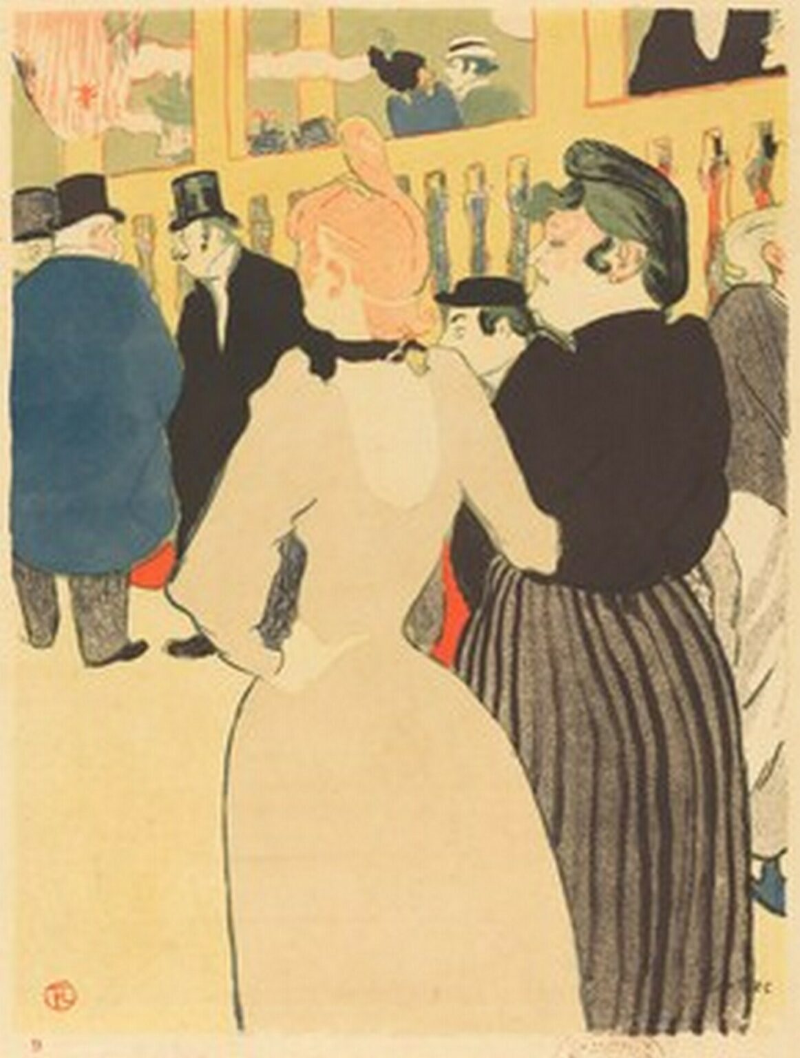 Toulouse-Lautrec Au Moulin Rouge, la Goulue et sa soeur (1892)