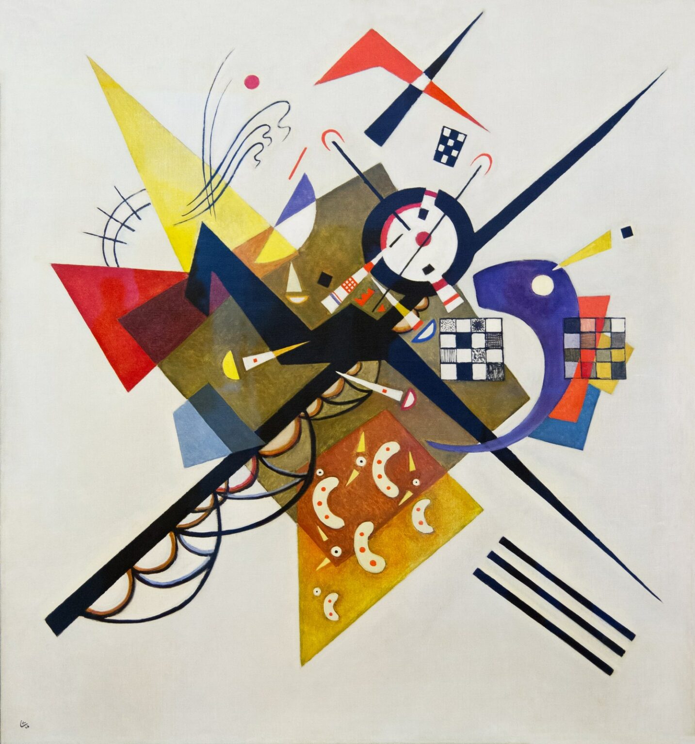 Kandinsky Auf Weiss II (1923)