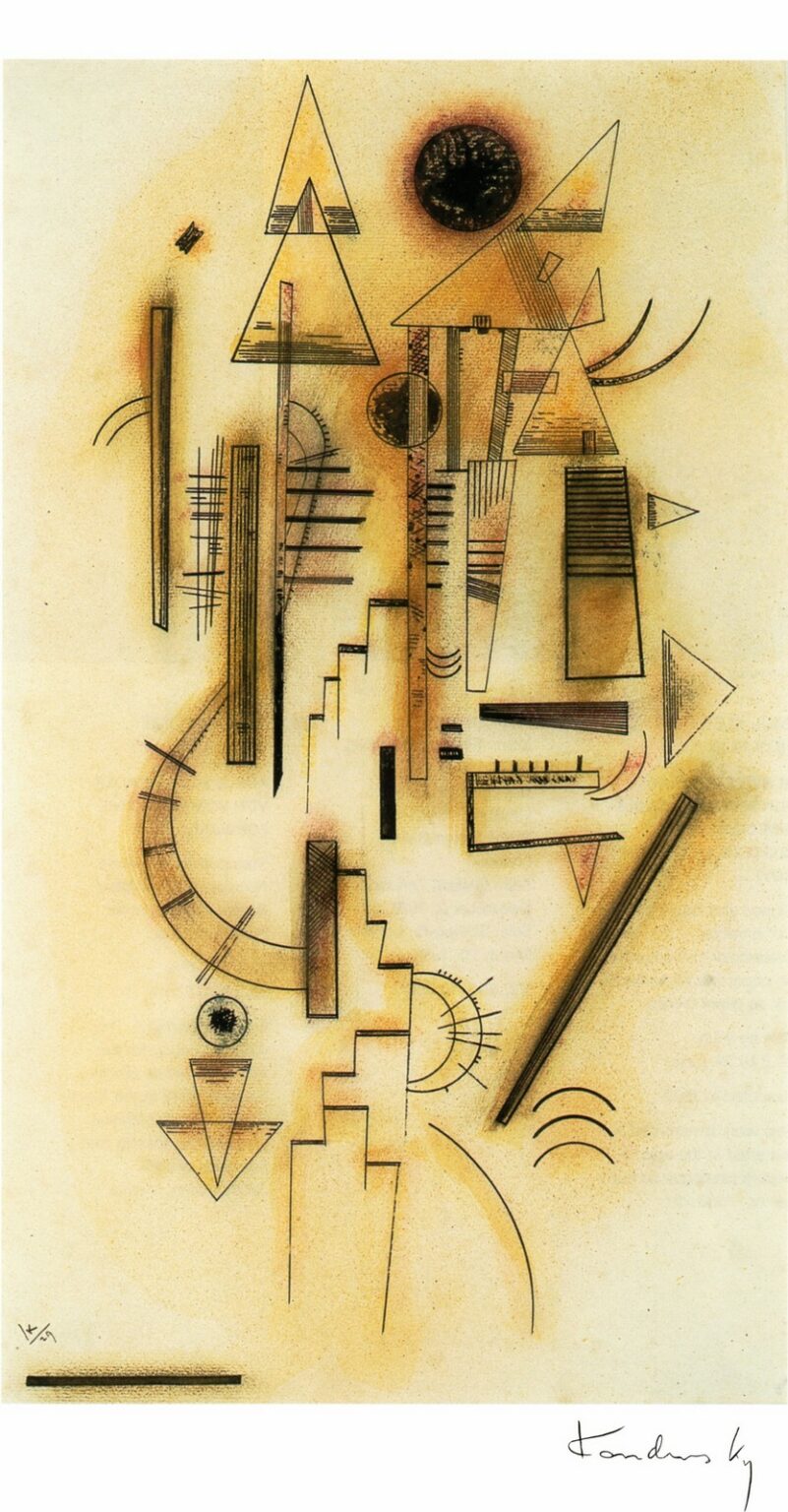 Kandinsky Aufstieg (Ascent, 1929)