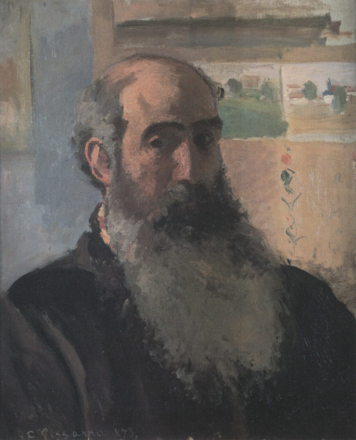 Pissarro Autoportrait (1873)