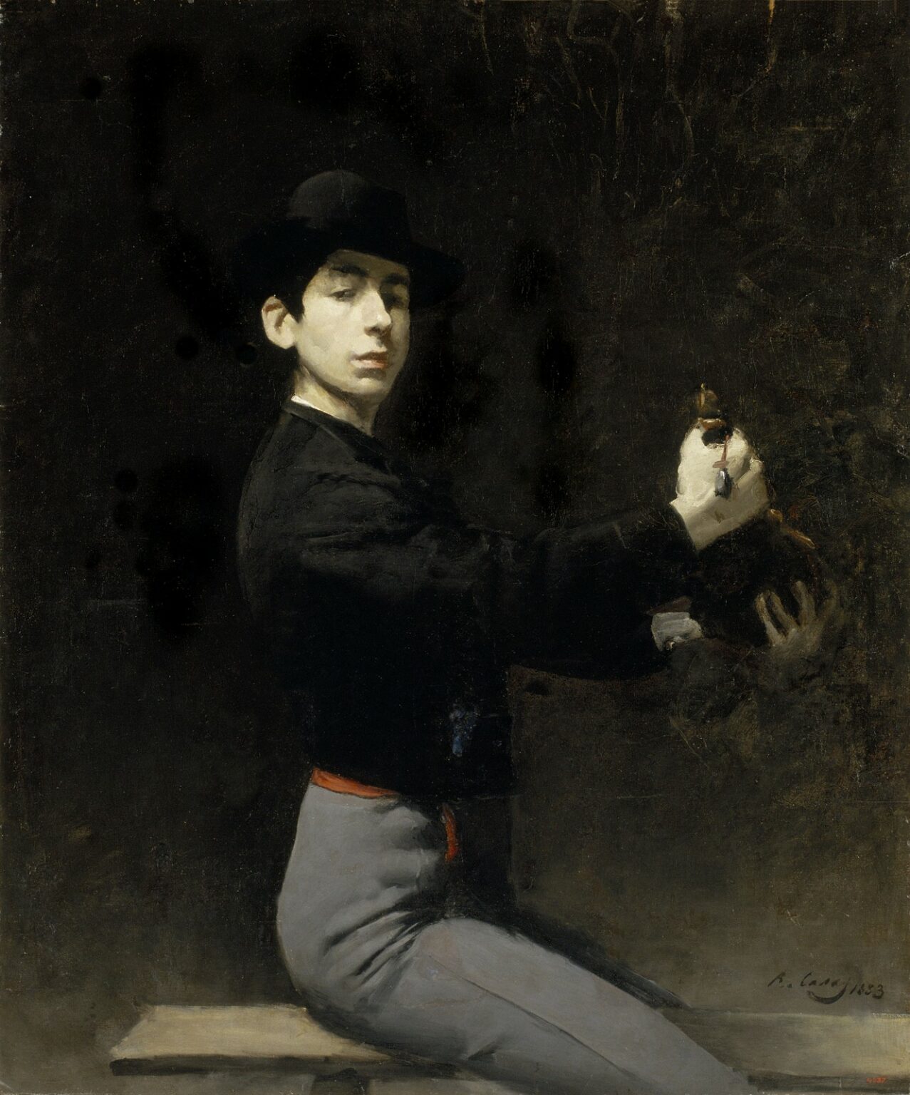 Casas Autoretrat (1883)