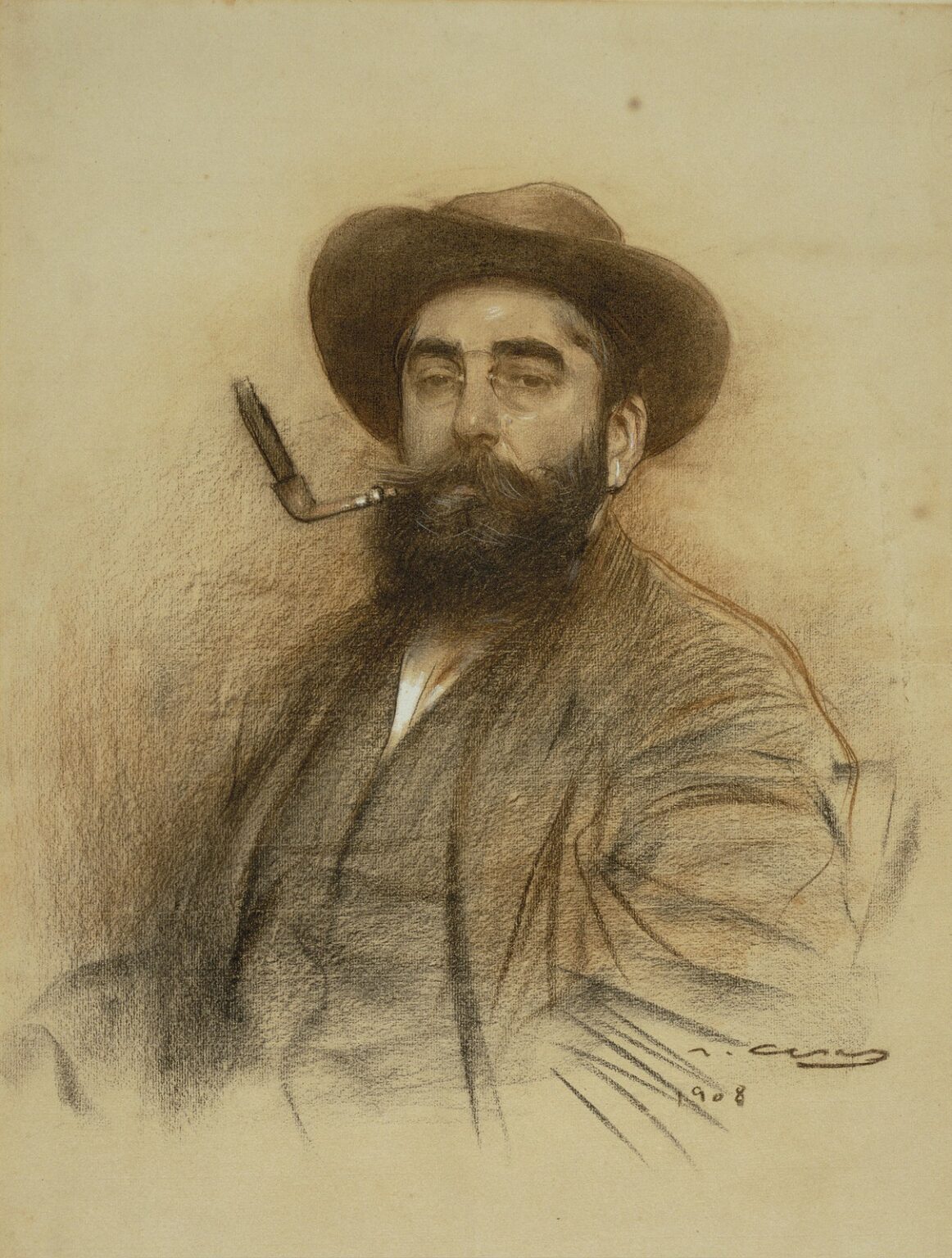 Casas Autoretrat (1908)
