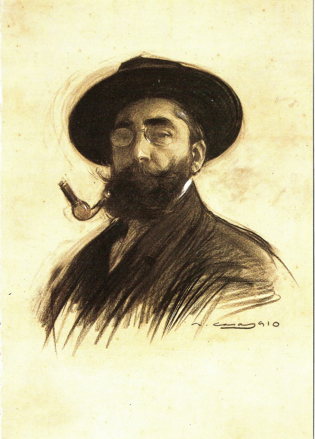 Casas Autoretrat (1910)