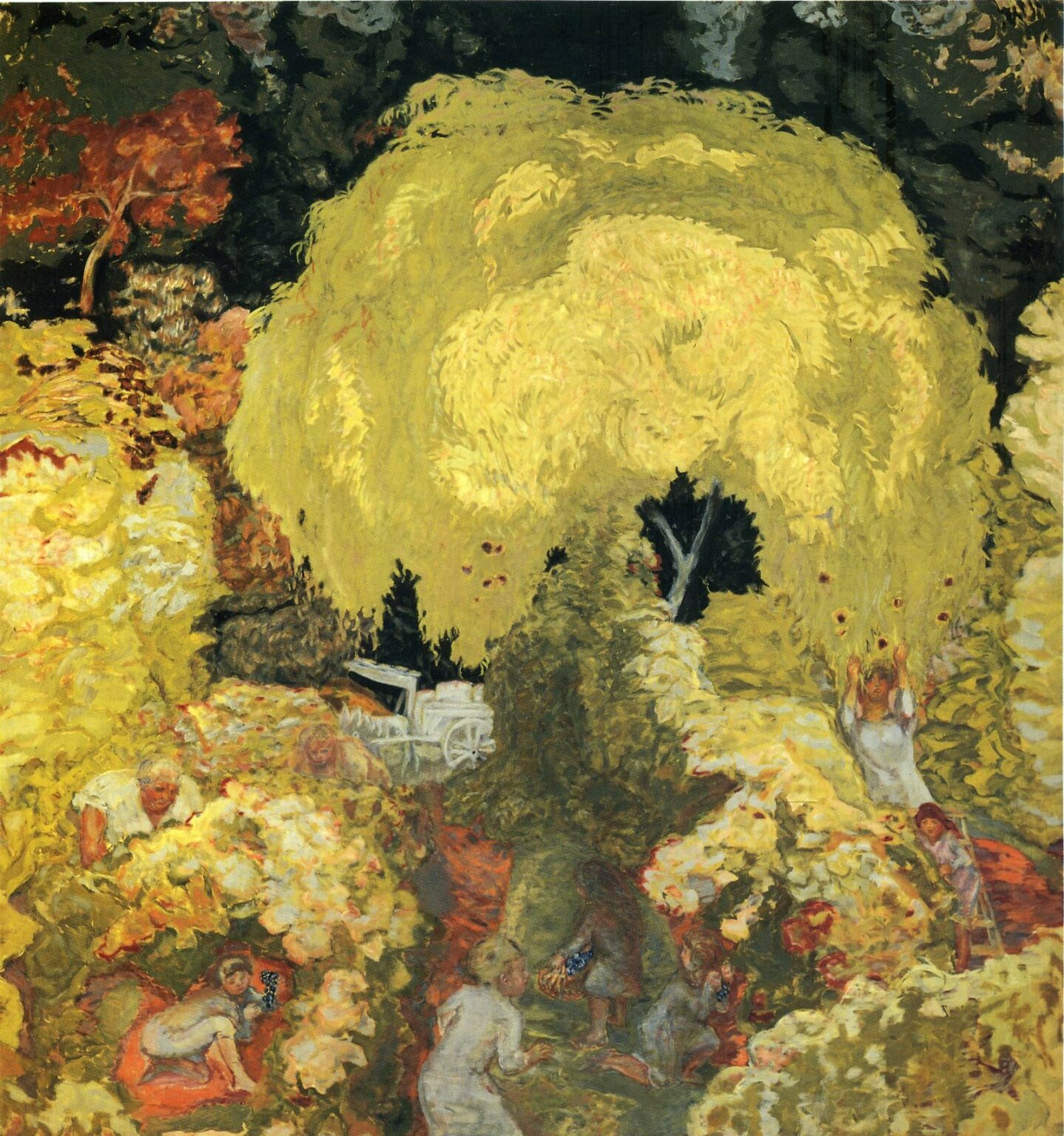 Bonnard Autumn the fruit pickers (1912)