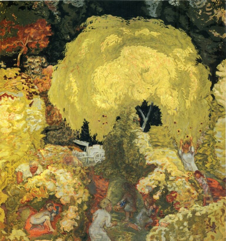 Bonnard Autumn the fruit pickers (1912)
