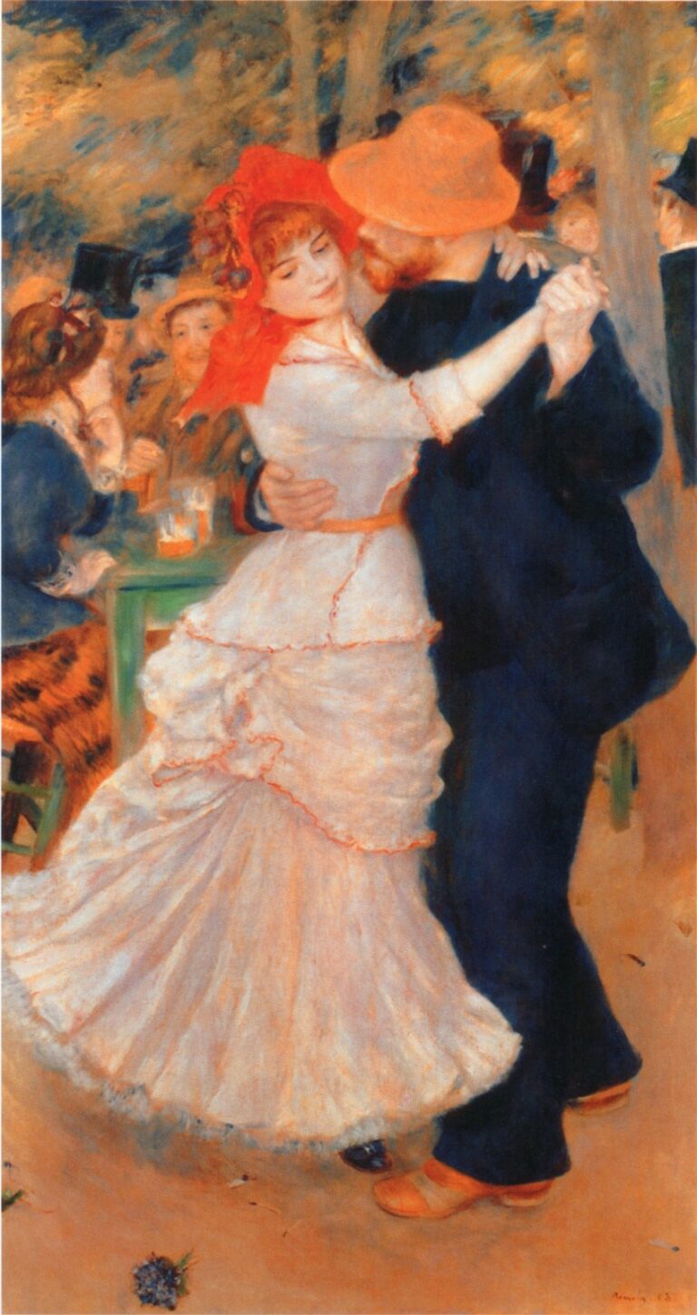 Renoir Baile en Bougival (1883)