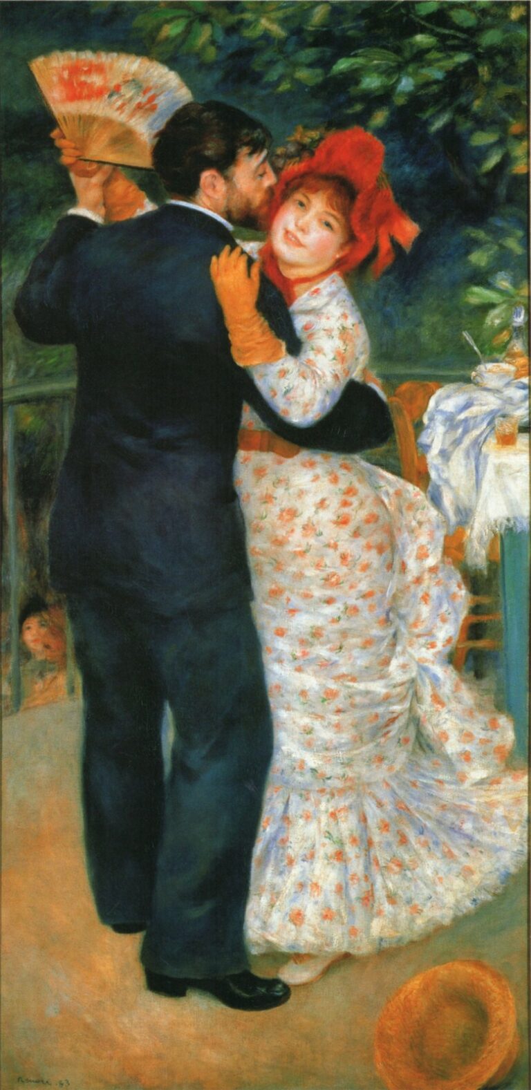 Renoir Baile en el campo (1883)