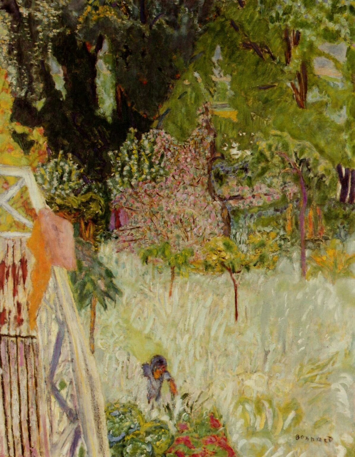 Bonnard Balcony at Veronnet (1920)