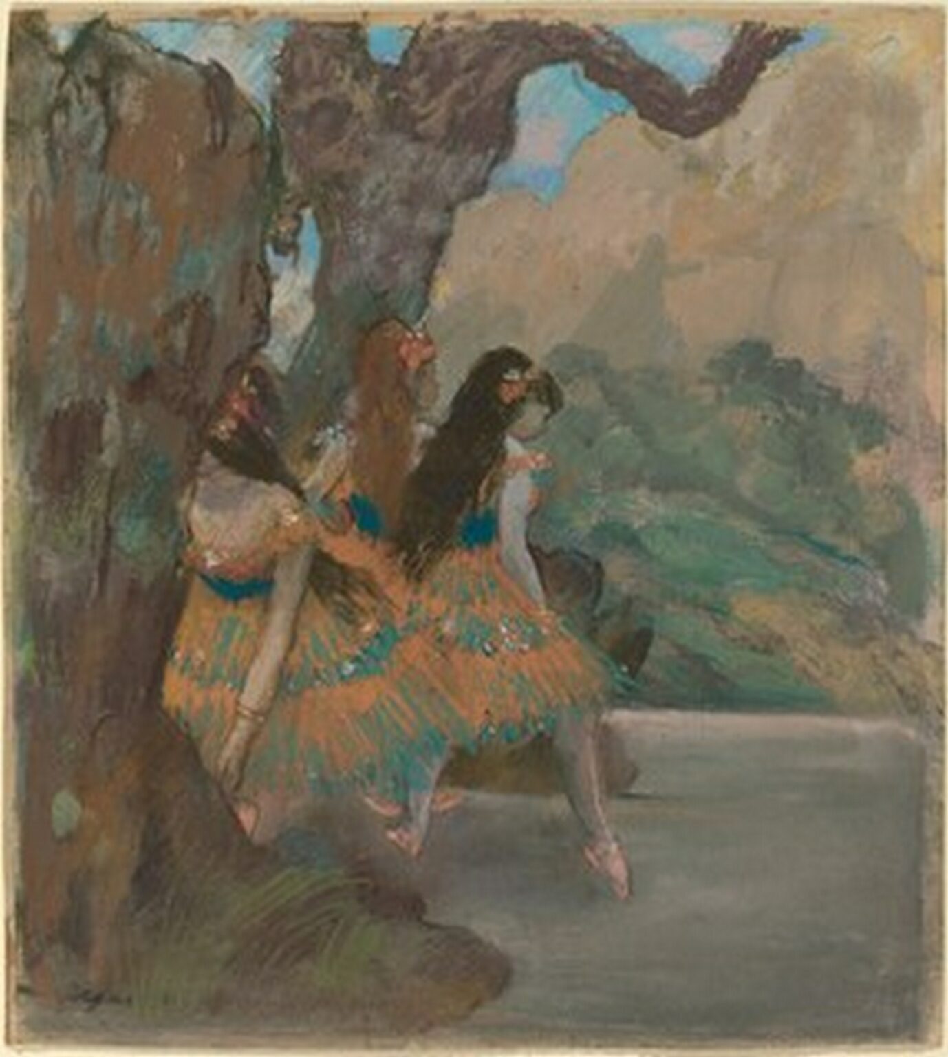 Degas Ballet Dancers (c. 1877)