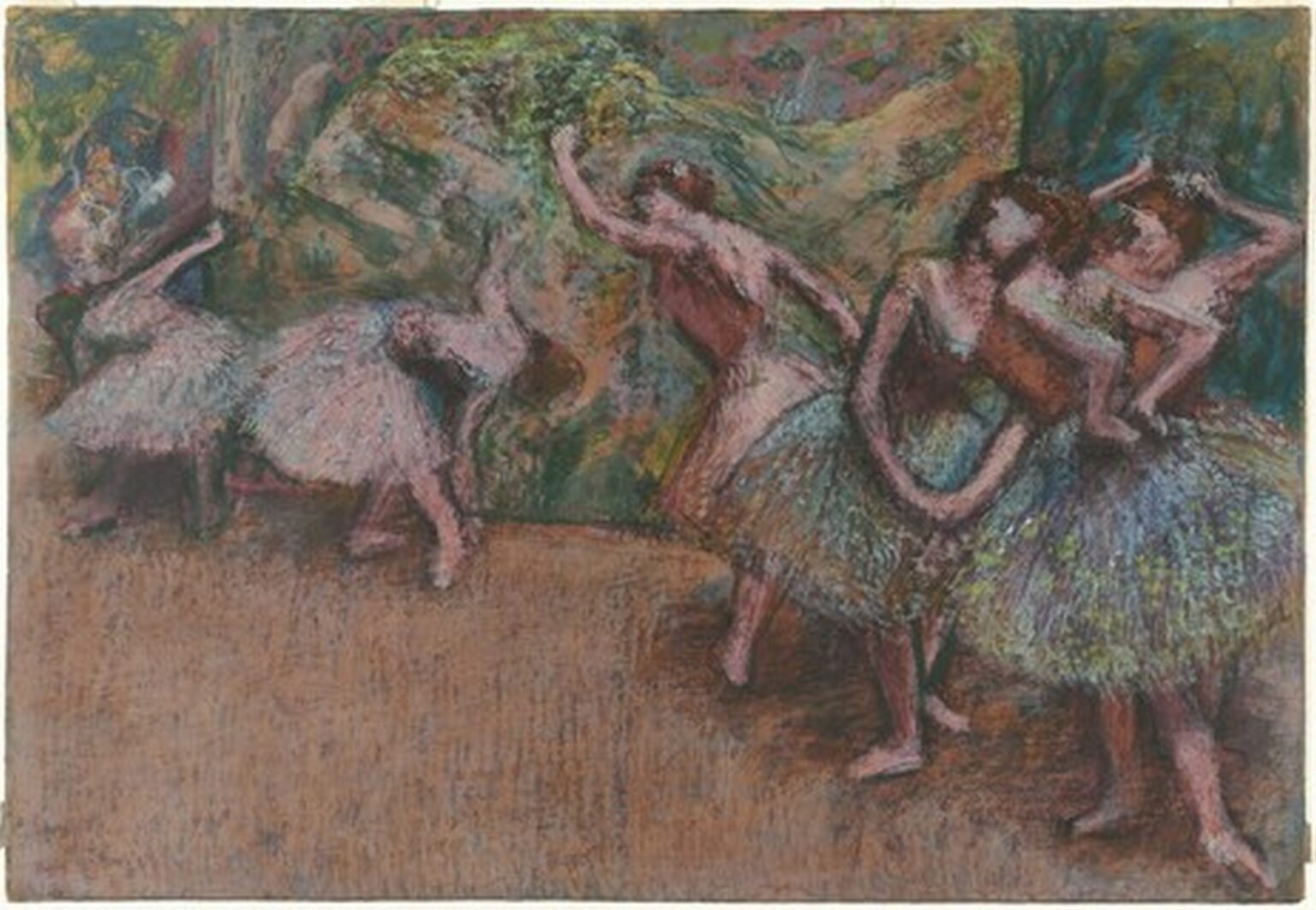 Degas Ballet Scene (c.1907)