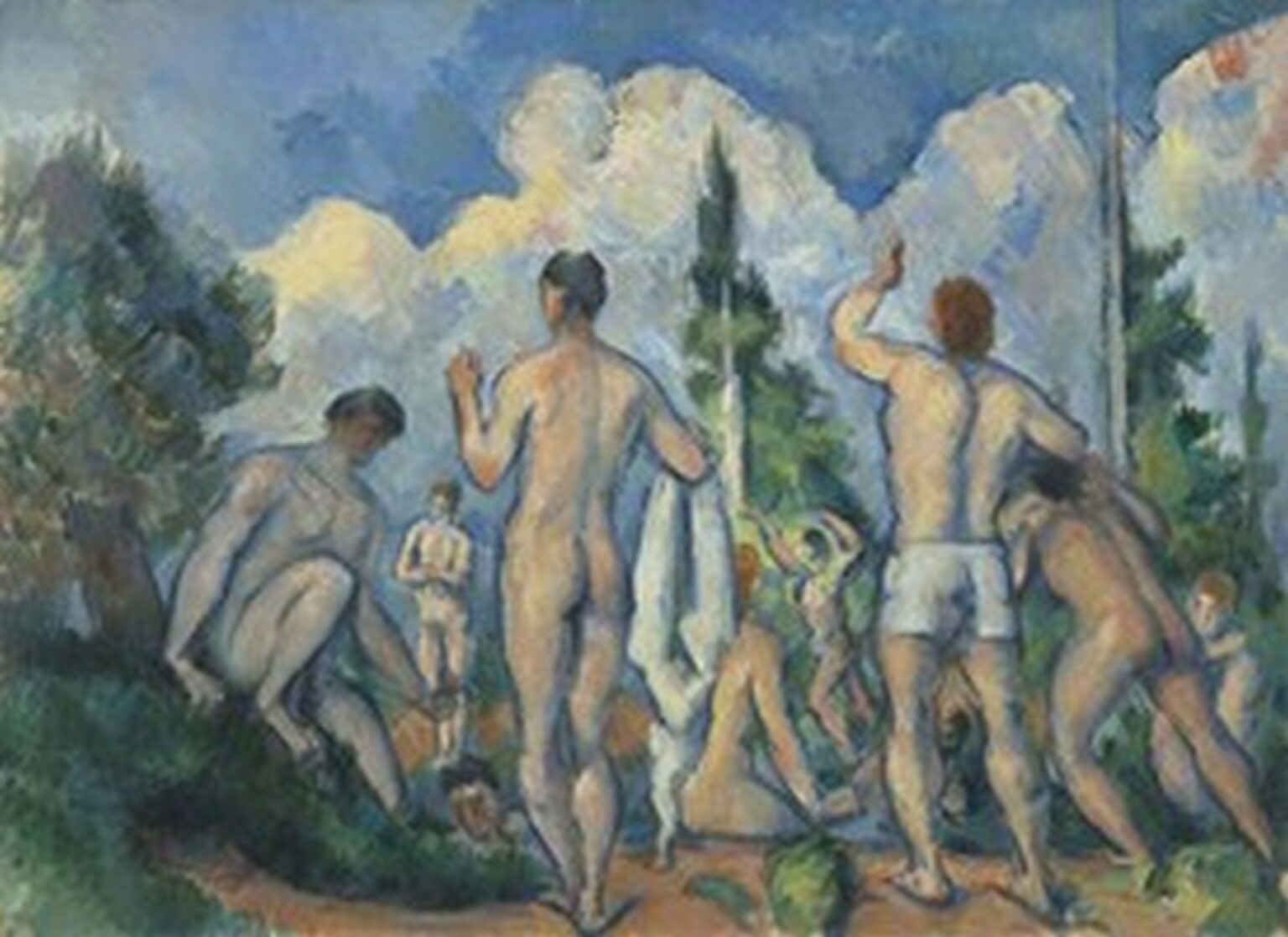 Cézanne Bañistas (1890-92)