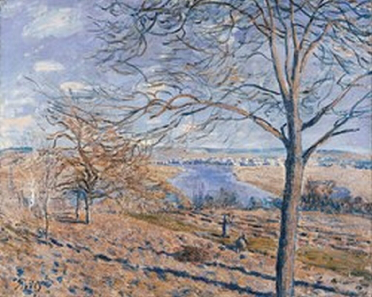 Sisley Banks of the Loing (Autumn Effect, 1881)