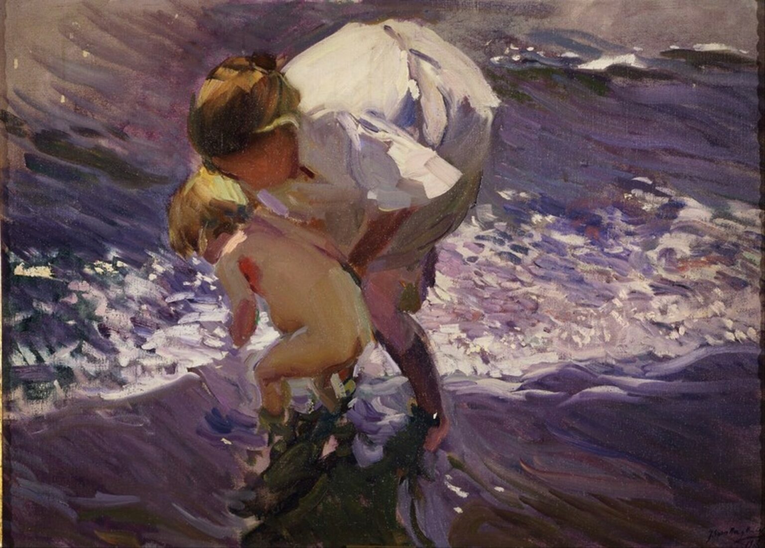 Sorolla Baño en la playa