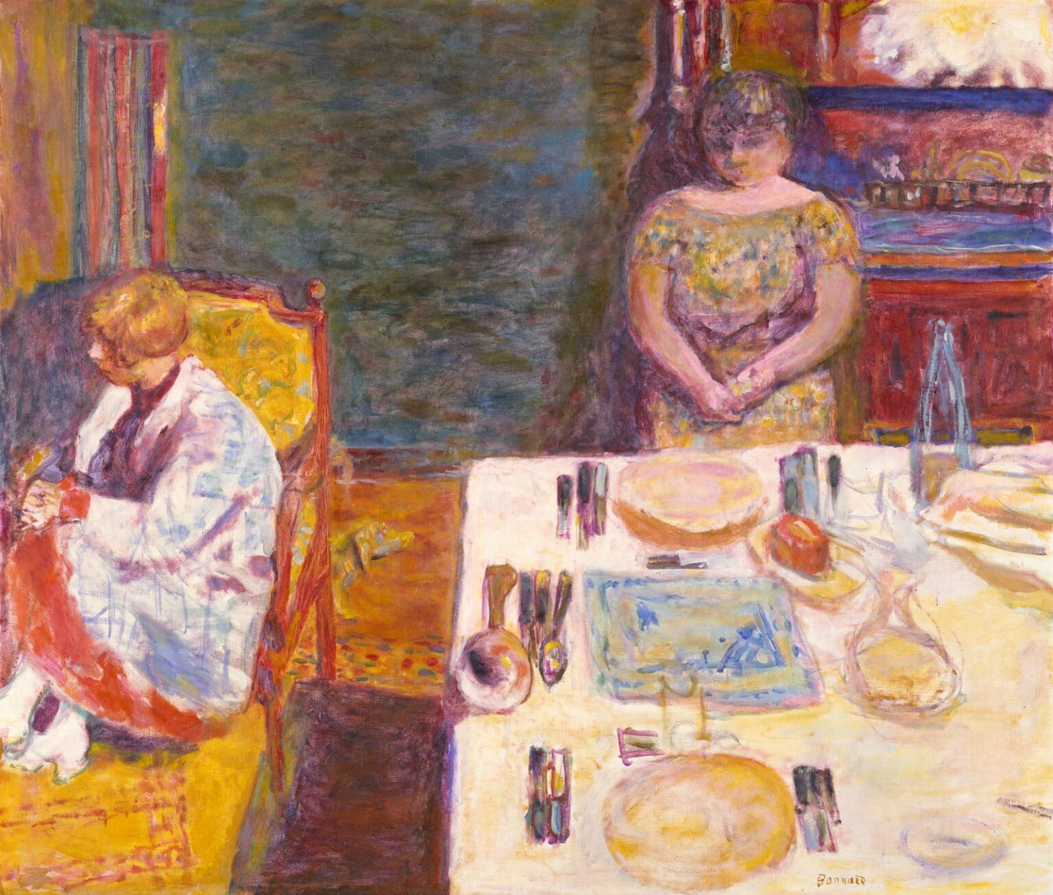Bonnard Before Dinner