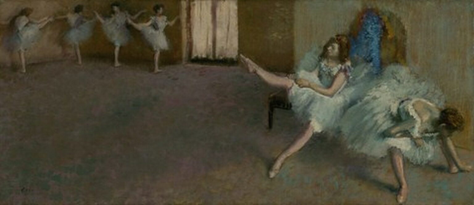 Degas Before the Ballet (1890-1892)