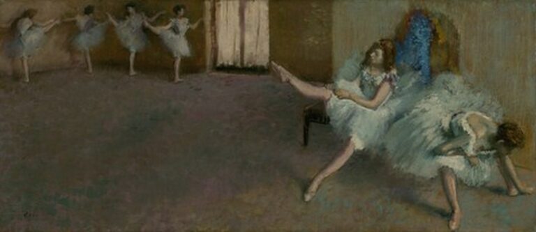 Degas Before the Ballet (1890-1892)