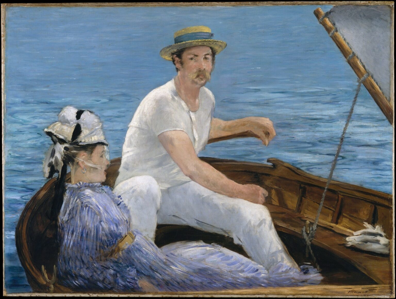 Manet Boating (1874)
