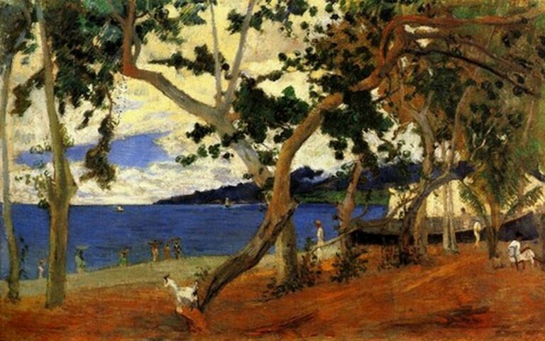 Gauguin Bord de mer (1887)