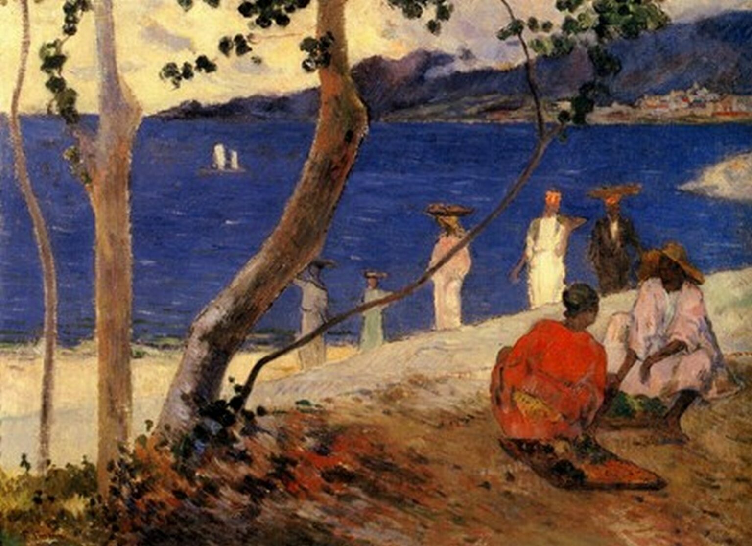 Gauguin Bord de mer II (1887)