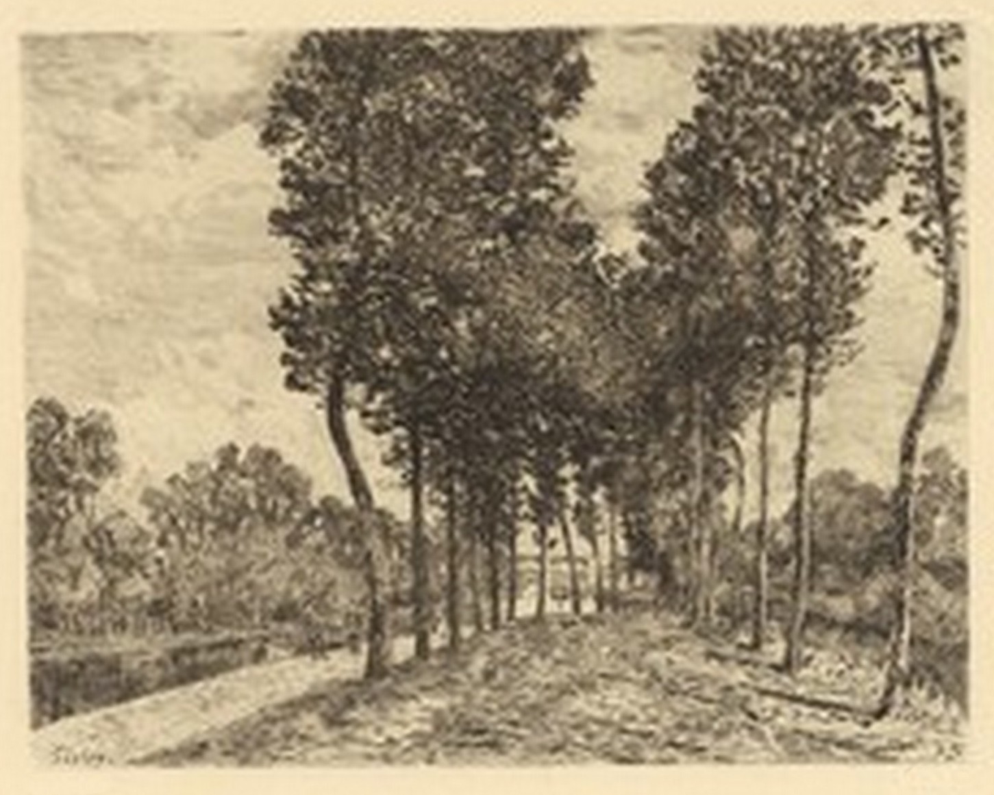 Sisley Bords du Loing (1909)