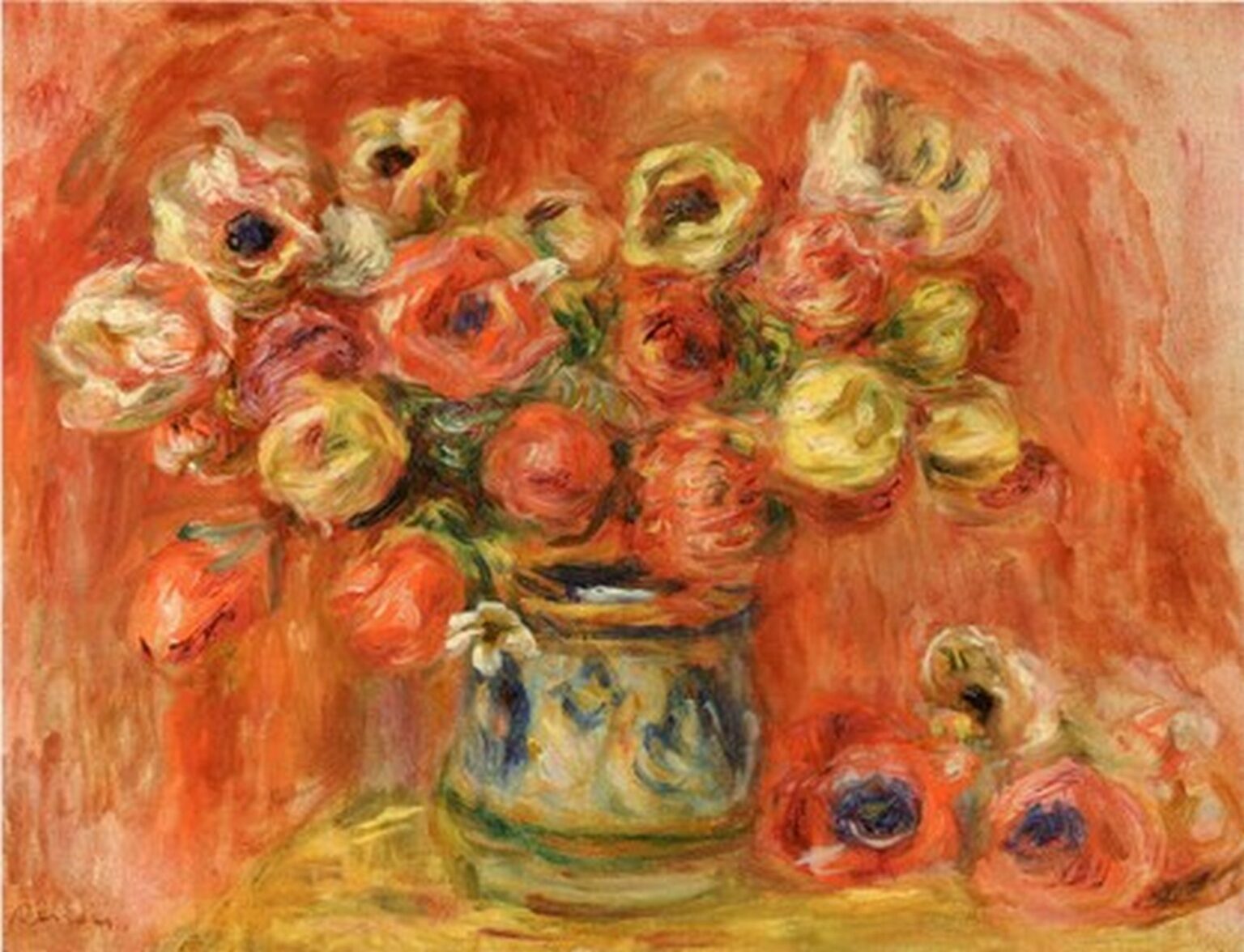 Renoir Bouquet de fleurs