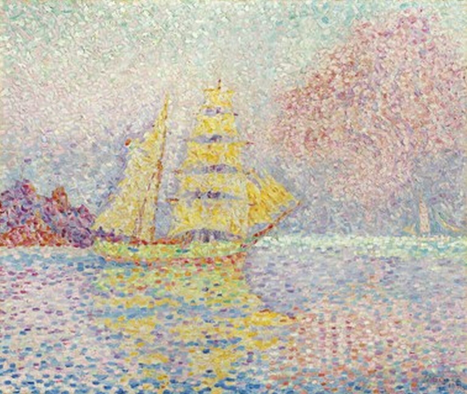 Signac Brick Italien Devant Agay (1901)