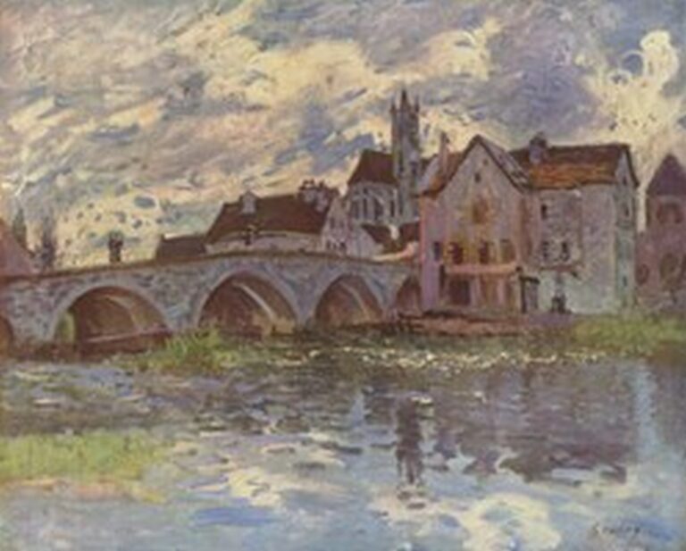 Sisley Brücke von Moret-sur-Loing