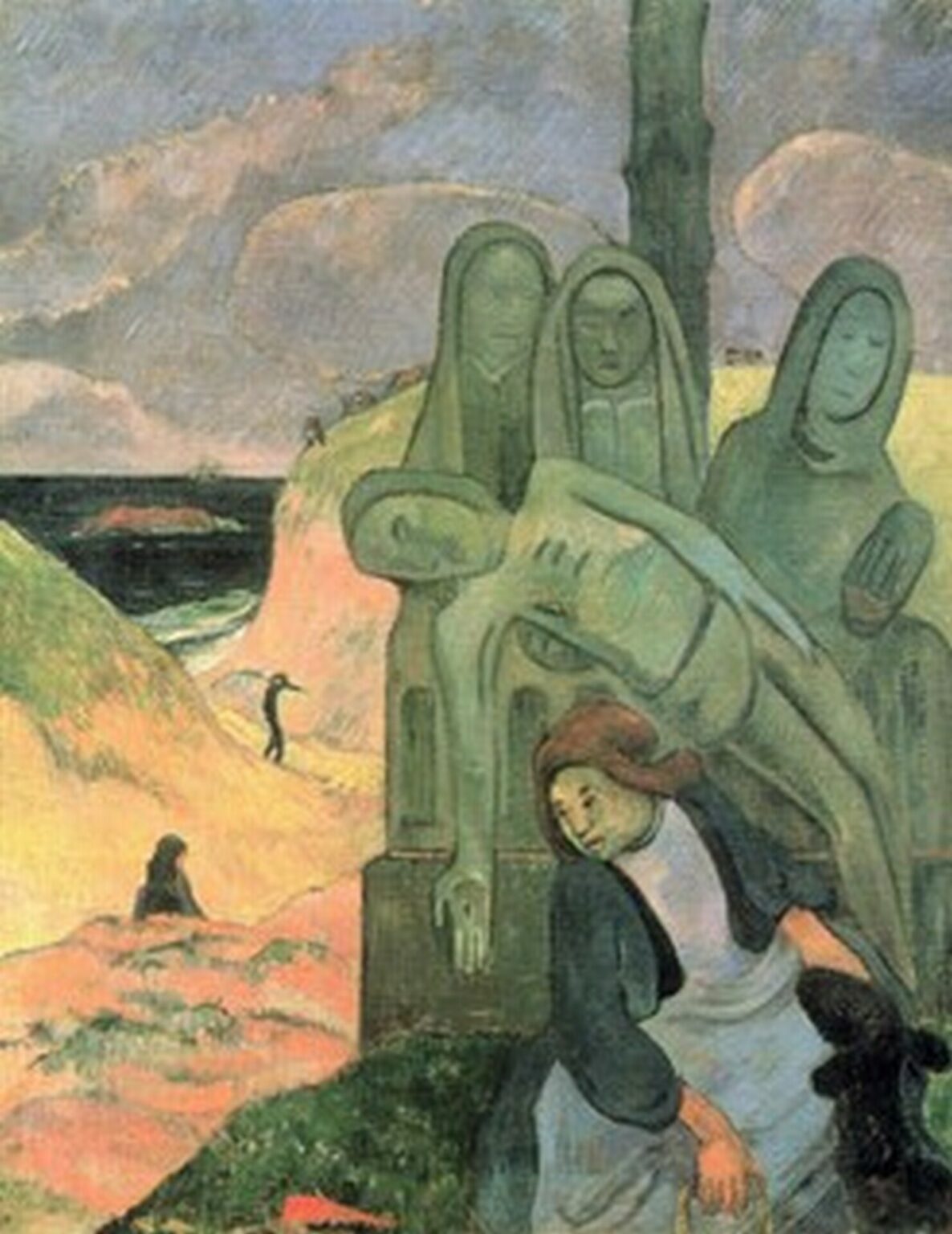 Gauguin Calvaire breton (1889)