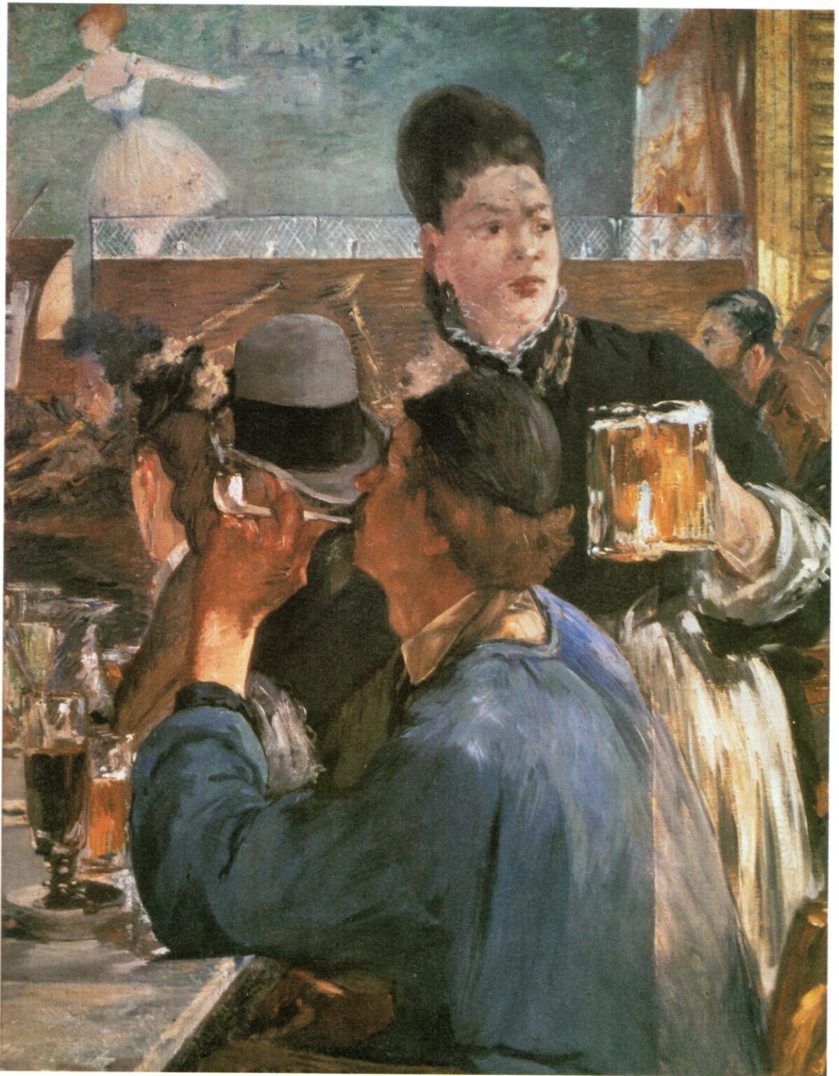 Manet Camarera con jarras (1878-79)